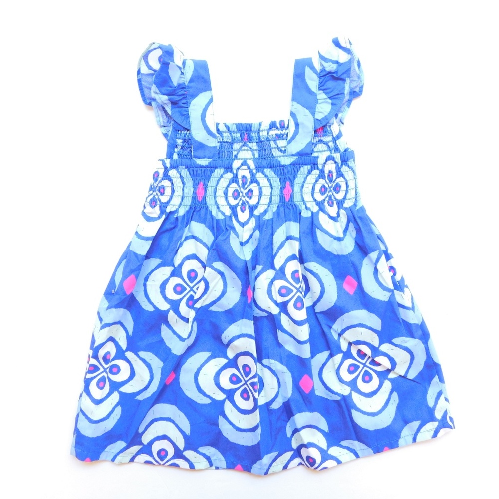 Gymboree Baby 12-18 Floral Smocked Sun Dress NWT - Picture 6 of 7